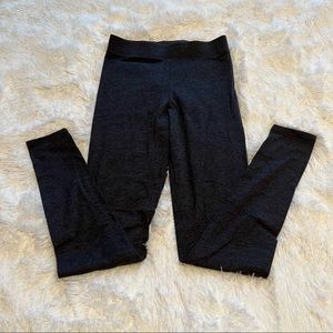 PINK dark grey yoga legging